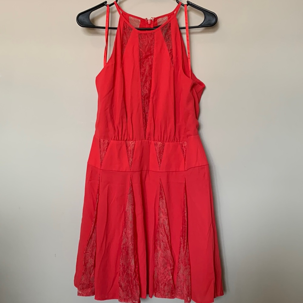 Lipstick Red BCBG COCKTAIL DRESS